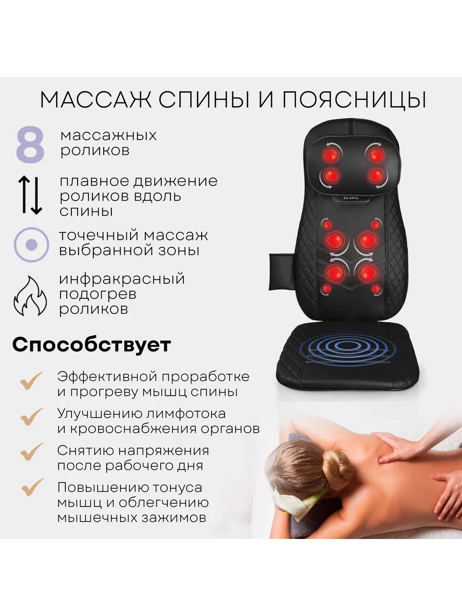 Комплектация массажной накидки